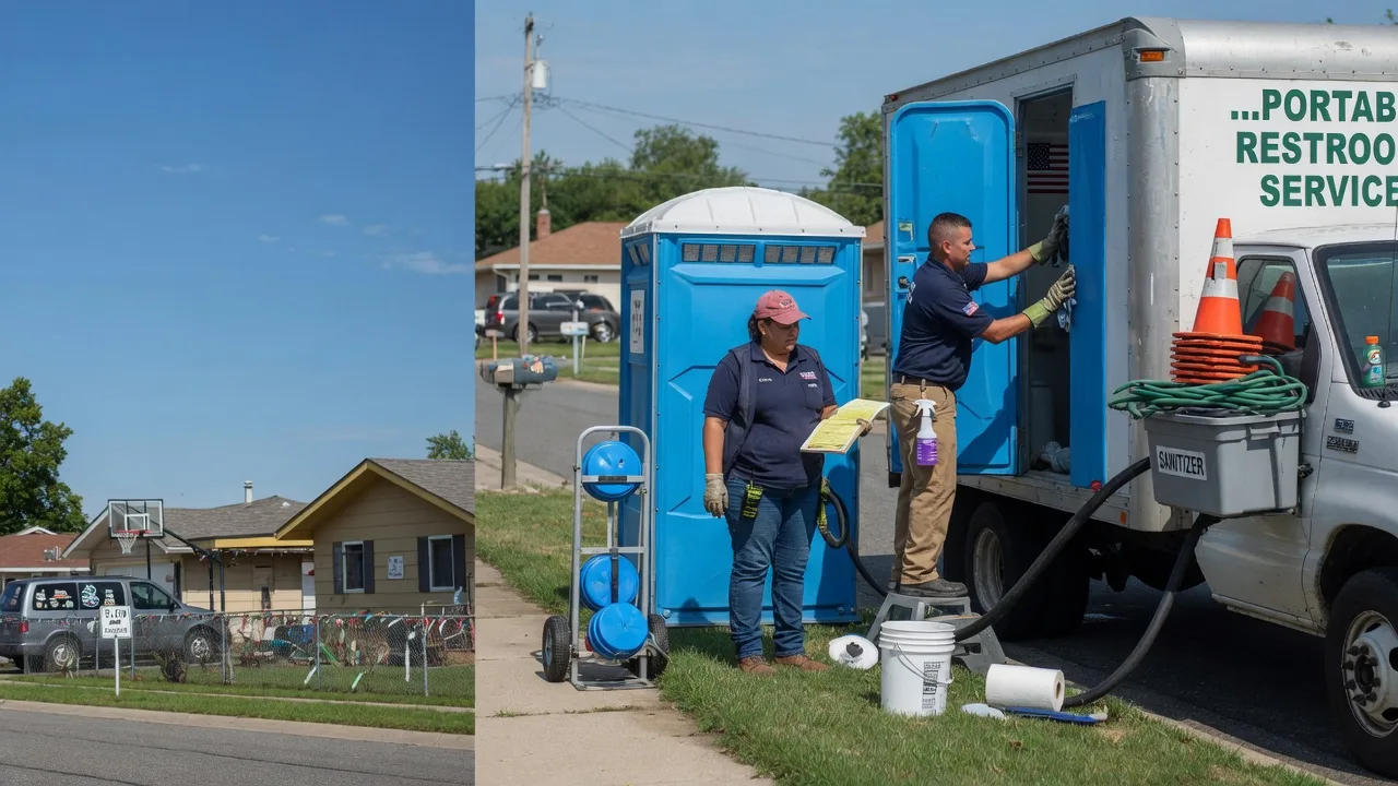 Portable Toilet Rental in Vinton, IA near me
